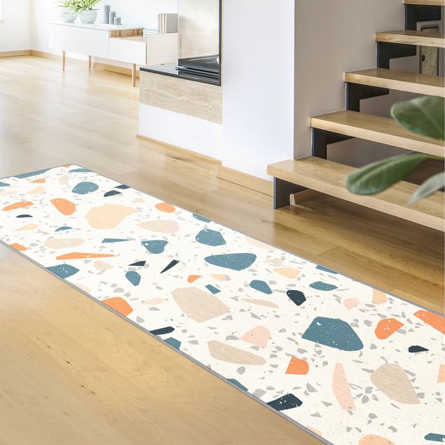 Teppiche Detailliertes Terrazzo Muster Asti