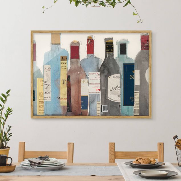 Kunstdrucke mit Rahmen Wein & Spirituosen II