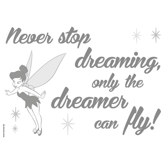 Wandsticker Fee Disney - Never stop dreaming
