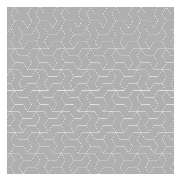 Graue Tapeten Dreidimensionale Struktur Linienmuster