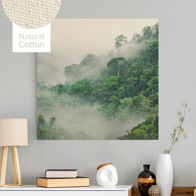 Wandbilder XXL Dschungel im Nebel