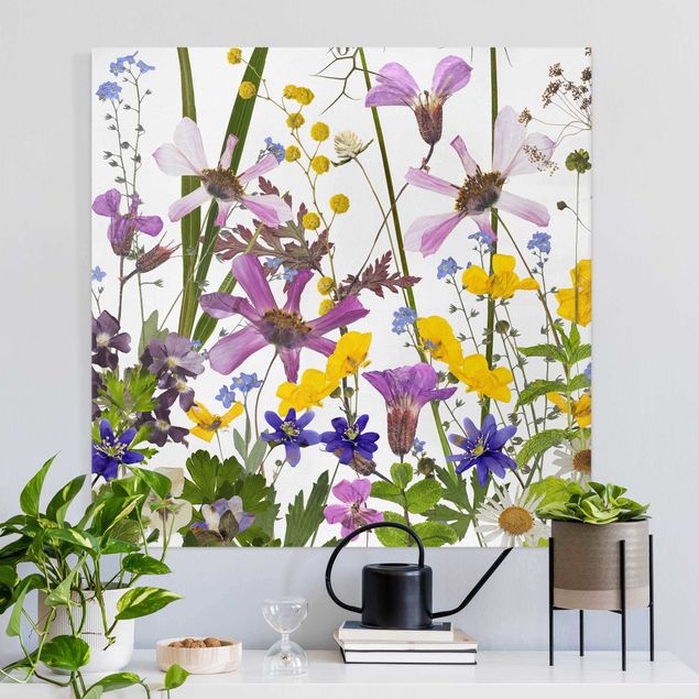 Wandbilder XXL Duftende Blumenwiese
