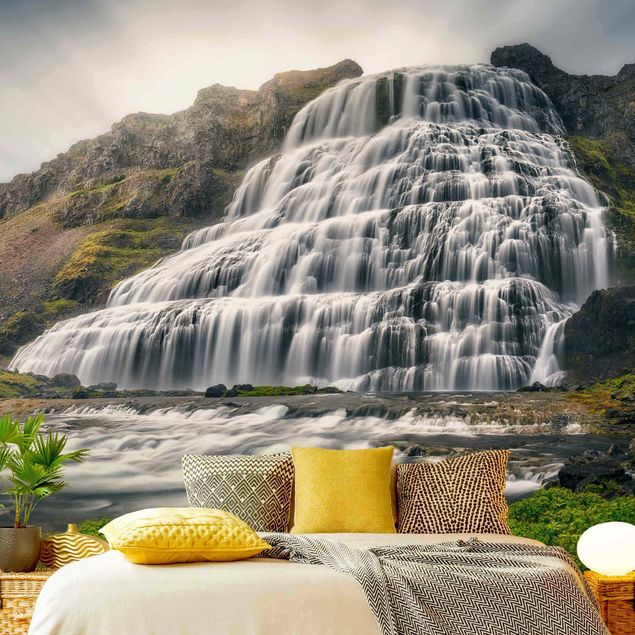 Fototapete Natur Dynjandi Wasserfall