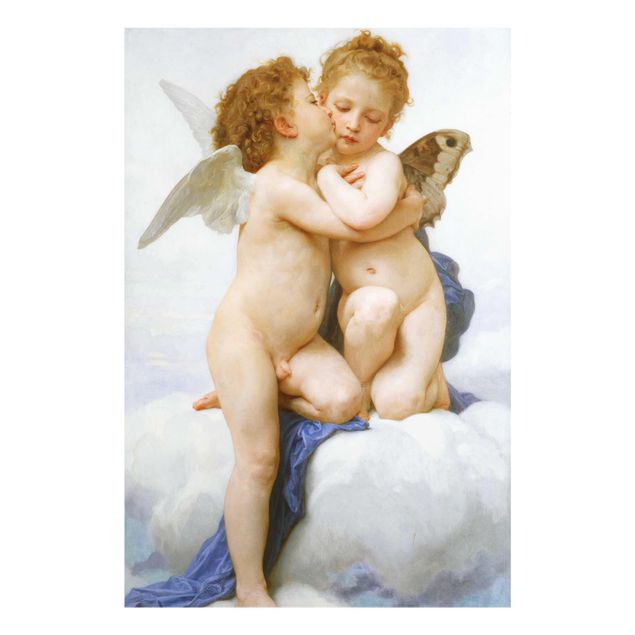 Wandbilder William Adolphe Bouguereau - Der erste Kuss