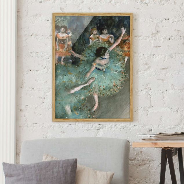 Kunstdrucke Impressionismus Edgar Degas - Tänzerinnen in Grün