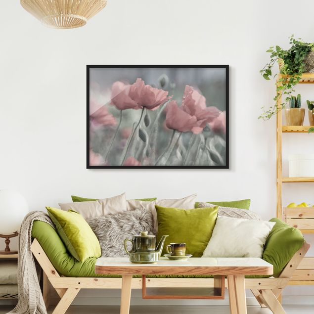 Bilder für die Wand Malerische Mohnblumen