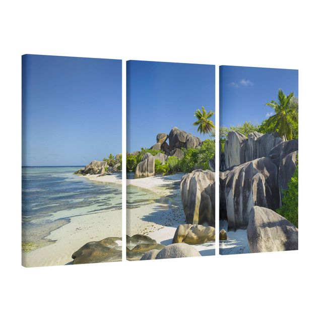 Leinwandbilder Landschaft Traumstrand Seychellen
