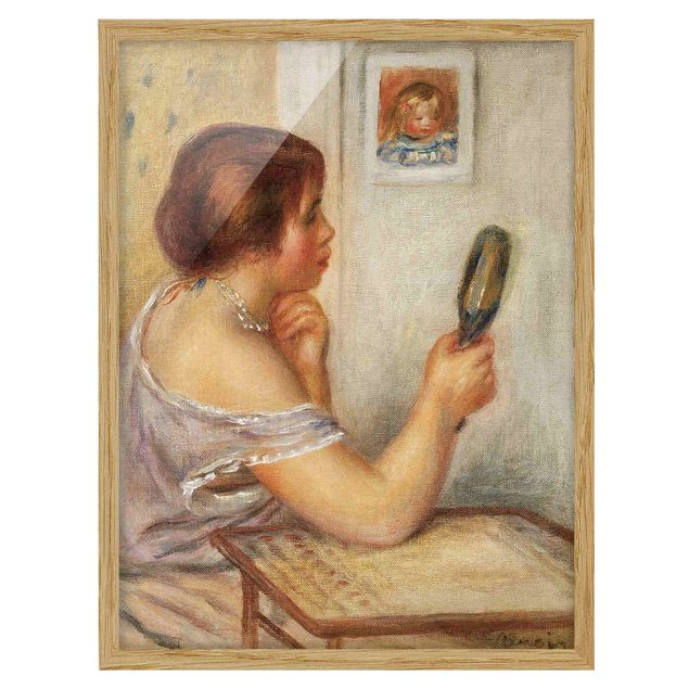 Bilder für die Wand Auguste Renoir - Gabrielle mit Spiegel