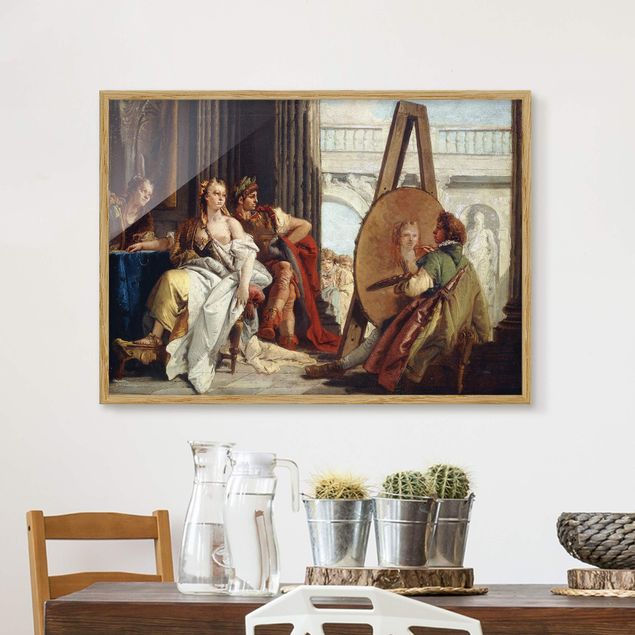 Rokoko Bilder Giovanni Battista Tiepolo - Alexander der Große