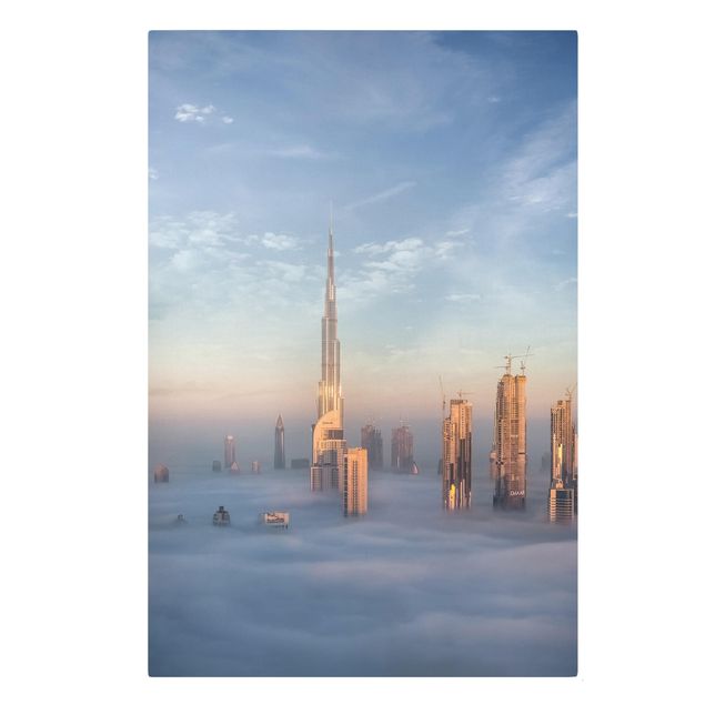 Schöne Wandbilder Dubai über den Wolken