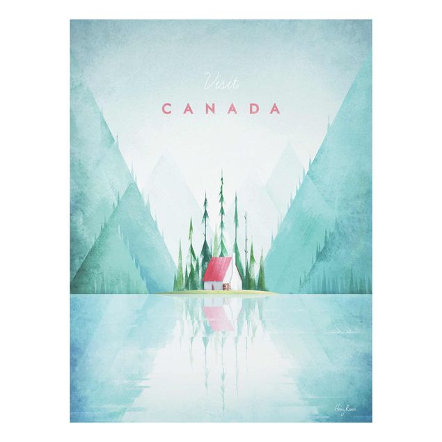 Schöne Wandbilder Reiseposter - Canada