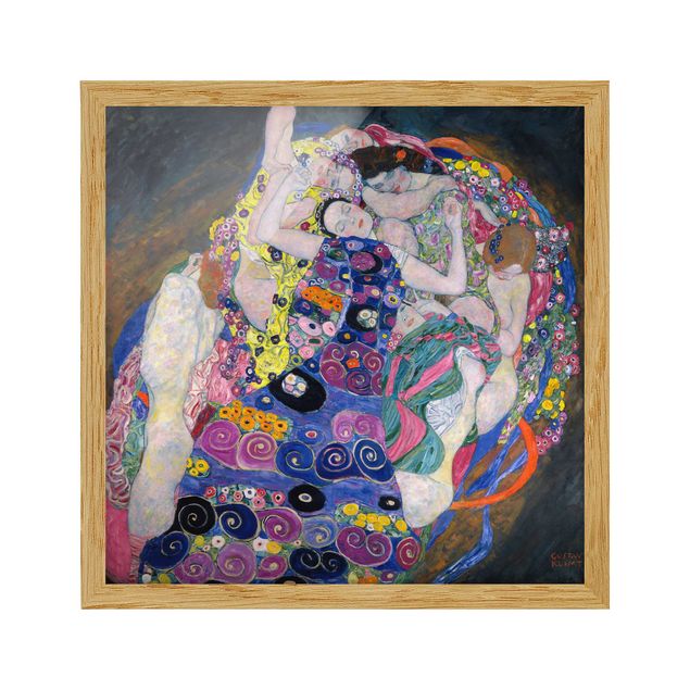 Klimt Bilder Gustav Klimt - Die Jungfrau