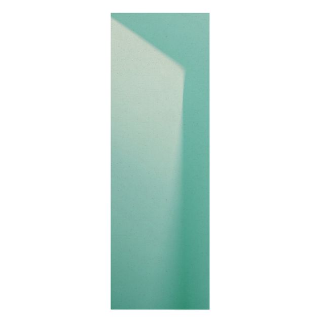 Leinwandbilder Wohnzimmer modern Farbiges Schattenspiel Blau