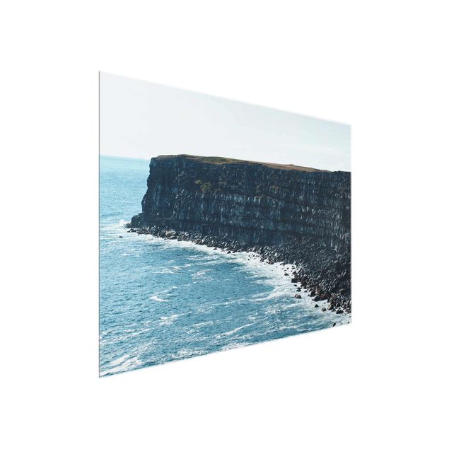 Wandbilder Felsige Klippen auf Island
