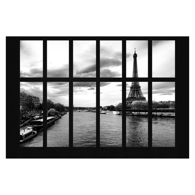 Philippe Hugonnard Bilder Fenster Eiffelturm Seine Paris