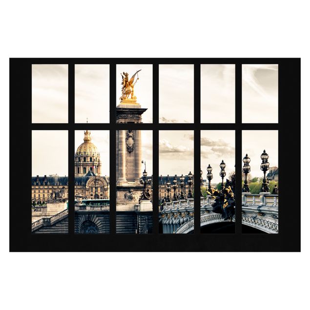 Philippe Hugonnard Fenster Pont Alexandre Paris