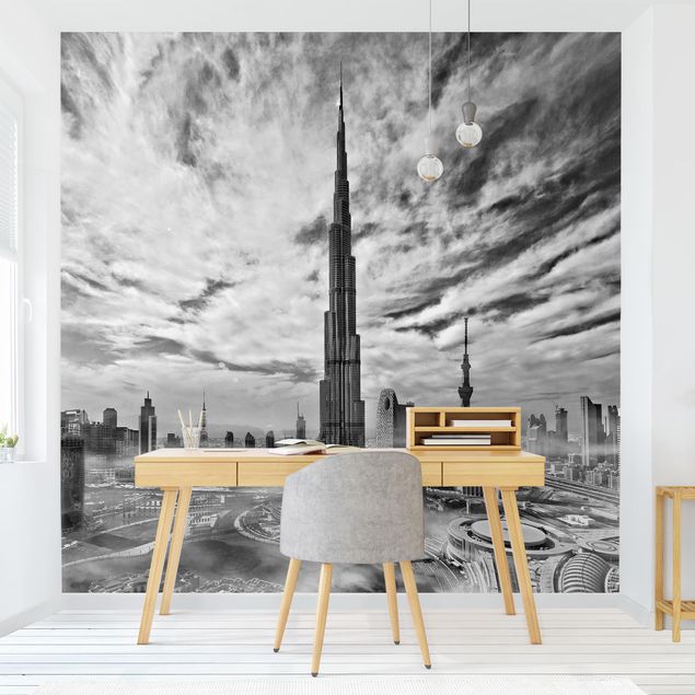 Fototapete Weltraum Dubai Super Skyline
