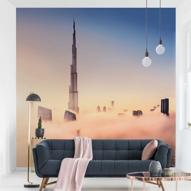 Wandtapete Design Himmlische Skyline von Dubai