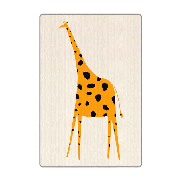 Teppich - Gelbe Giraffe