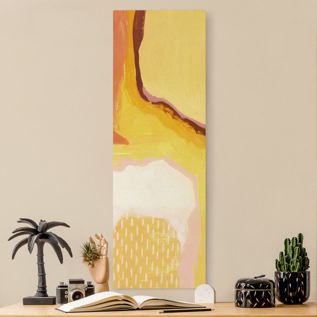Wandbilder abstrakt Geschmolzenes Sonnenlicht