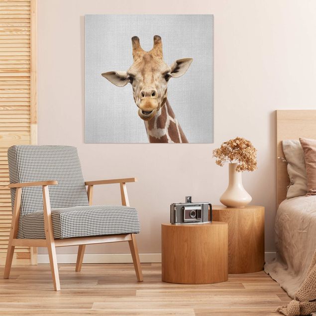 Leinwandbilder Giraffe Giraffe Gundel