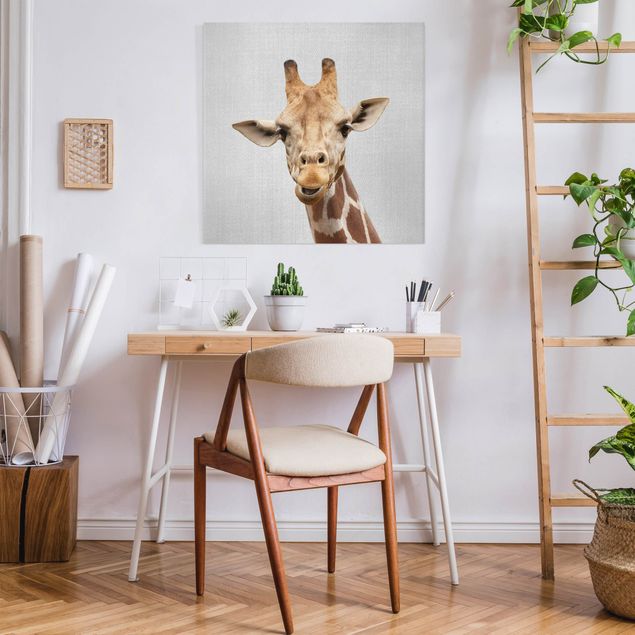 Wandbilder Tiere Giraffe Gundel
