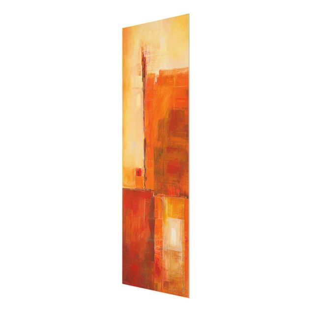 Bilder für die Wand Petra Schüßler - Abstrakt Orange Braun