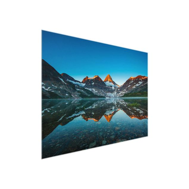 Bilder für die Wand Berglandschaft am Lake Magog in Kanada