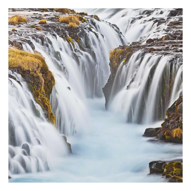 Bilder für die Wand Brúarfoss Wasserfall in Island