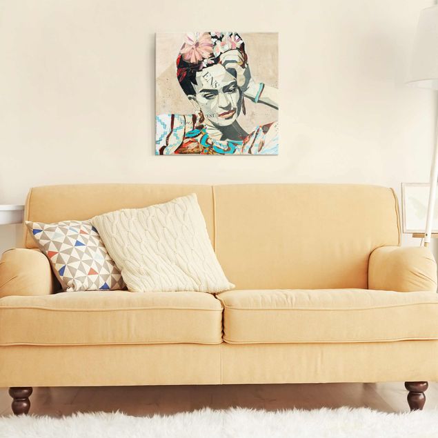 Bilder für die Wand Frida Kahlo - Collage No.1