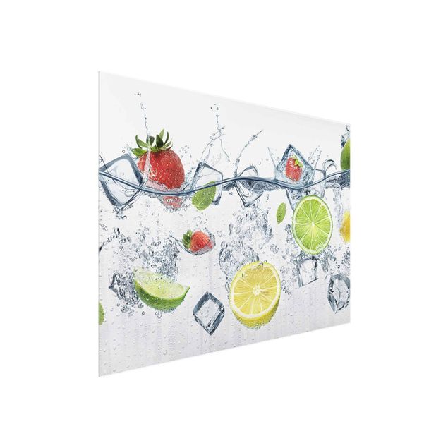 Glasbilder Frucht Cocktail
