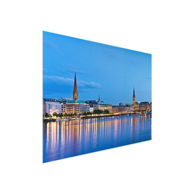 Bilder für die Wand Hamburg Skyline