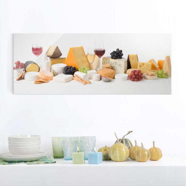 Bilder für die Wand Käse-Variationen