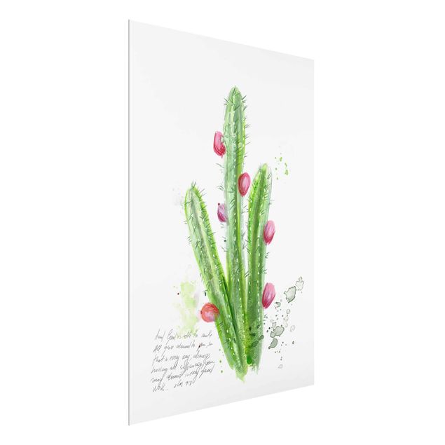 Wandbilder Kaktus mit Bibelvers II