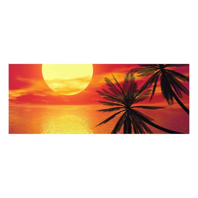 Wandbilder Karibischer Sonnenuntergang