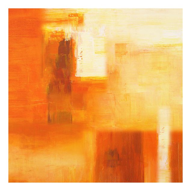 Schüßler Bilder Petra Schüßler - Komposition in Orange und Braun 02
