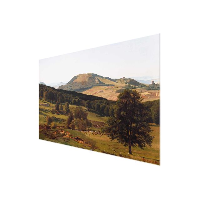 Wandbilder Albert Bierstadt - Berg und Tal