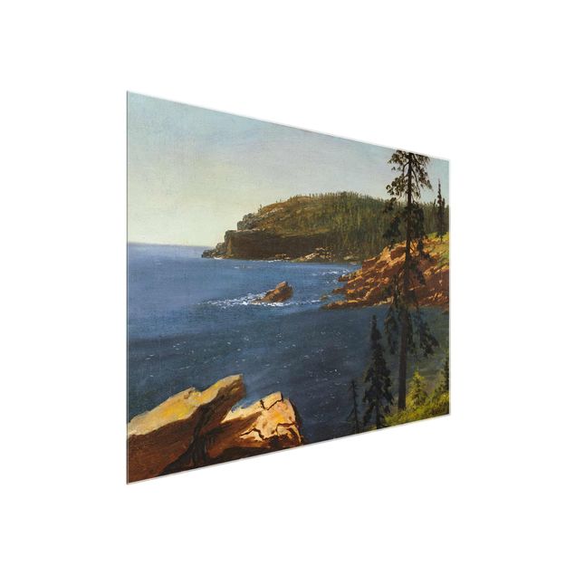 Glasbild Natur Albert Bierstadt - California Coast