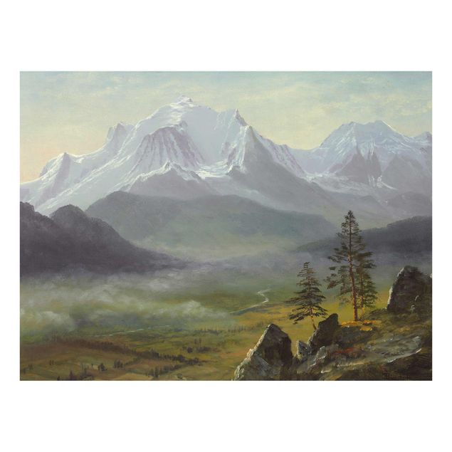 Albert Bierstadt Albert Bierstadt - Mont Blanc