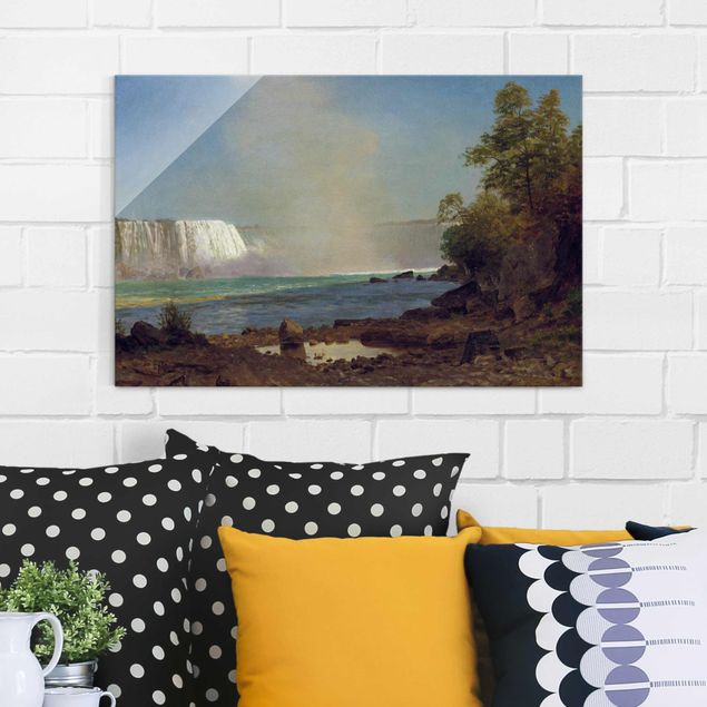Bilder Romantik Albert Bierstadt - Niagarafälle