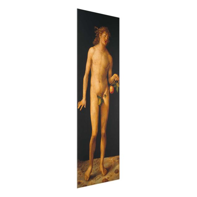 Bilder auf Glas Albrecht Dürer - Adam