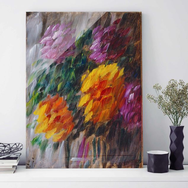Kunstdruck Expressionismus Alexej von Jawlensky - Chrysanthemen im Sturm