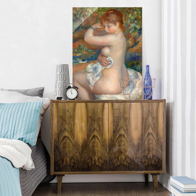 Glasbilder Erotik Auguste Renoir - Badende