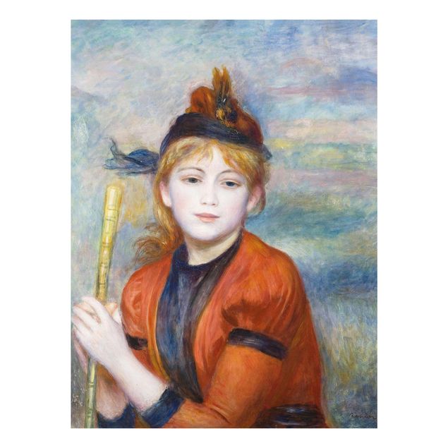 Glasbilder Auguste Renoir - Die Spaziergängerin