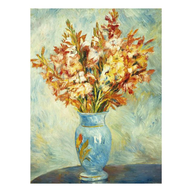 Bilder von Renoir Auguste Renoir - Gladiolen in Vase