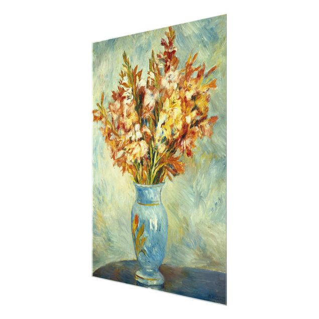Schöne Wandbilder Auguste Renoir - Gladiolen in Vase