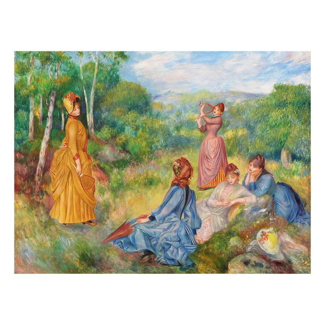 Renoir Bilder Auguste Renoir - Federballspiel
