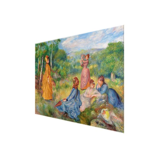 Wandbilder Auguste Renoir - Federballspiel