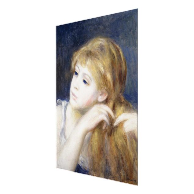 Kunstdrucke Auguste Renoir - Kopf eines Mädchens