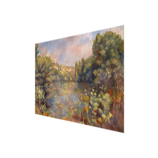 Kunstdrucke Renoir Auguste Renoir - Landschaft mit See